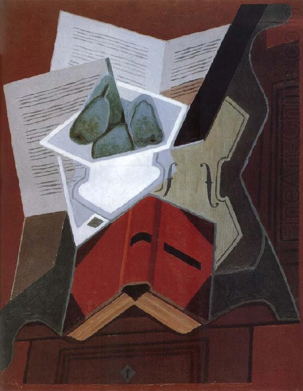 Juan Gris Red book china oil painting image